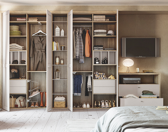 placard dans une chambre