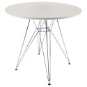 Table Ronde Blanche Eiffel