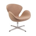 Fauteuil Cygne Cachemire