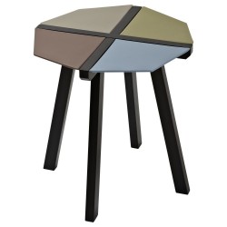Table d'Appoint Design Polygone