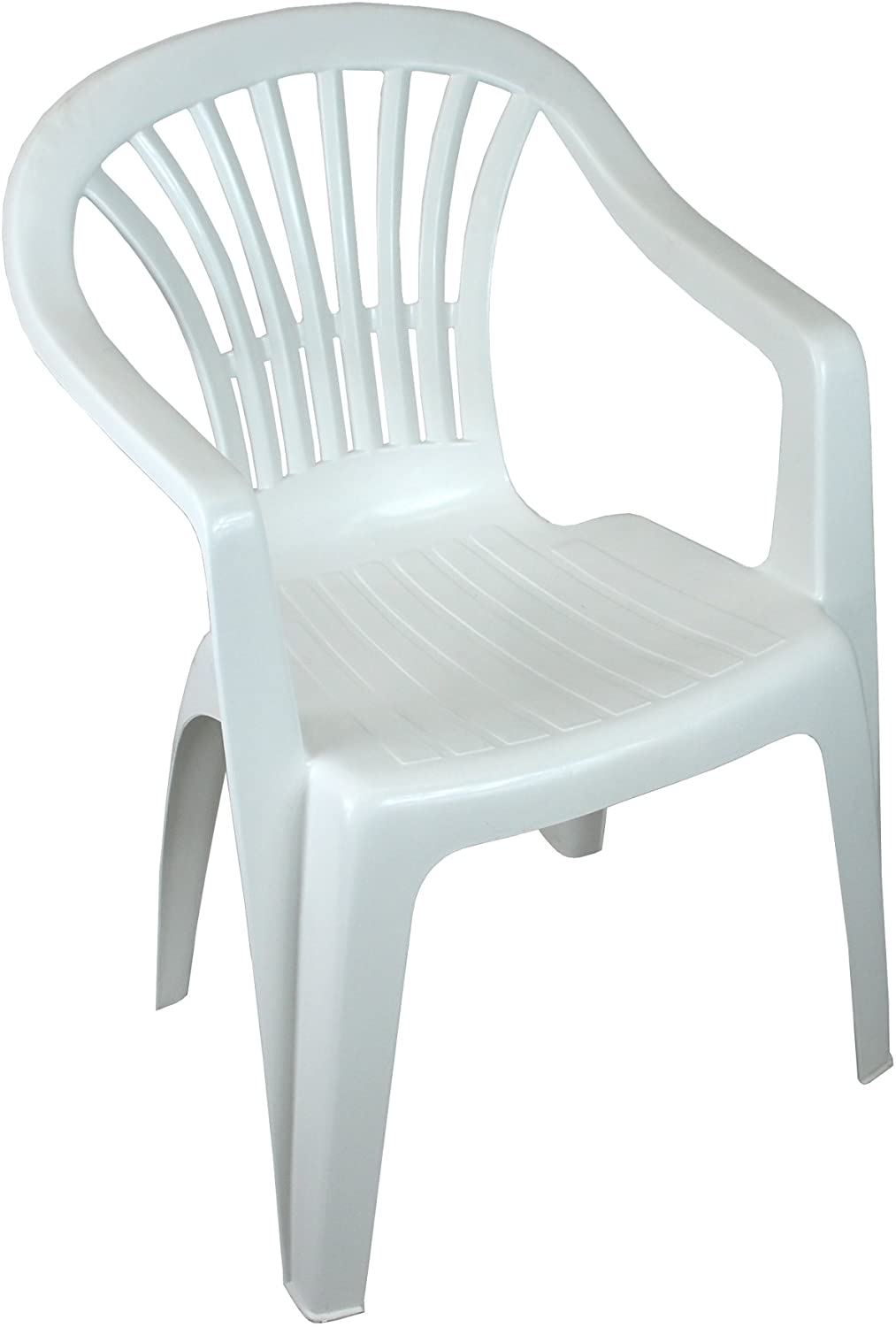 Chaise en plastique de jardin